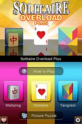 Solitaire Overload Plus (USA) (En,Fr,Es) screen shot title